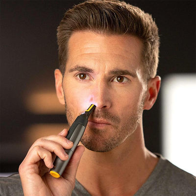 Precision Trimmer Titanium-Coated Blade LED Light Ultra-Lightweight