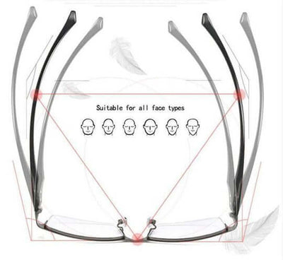 Progressive Glasses Multifocal Anti-Reflective & UV Protection