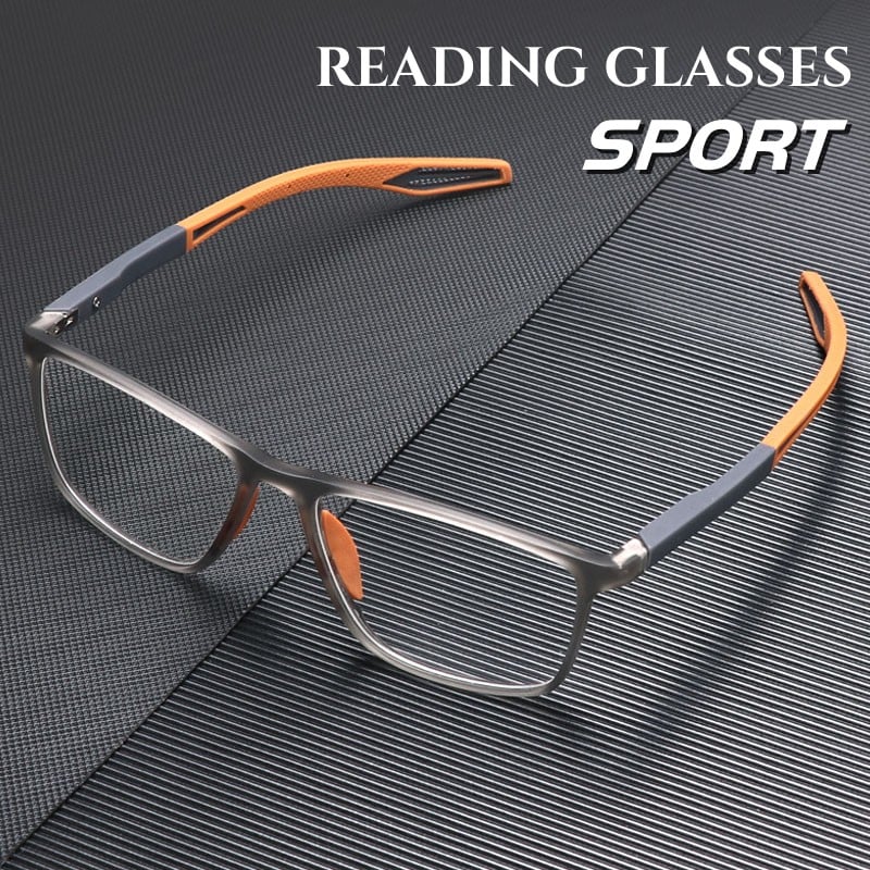 Progressive Glasses Photochromic Blue Light Lenses Titanium Frame