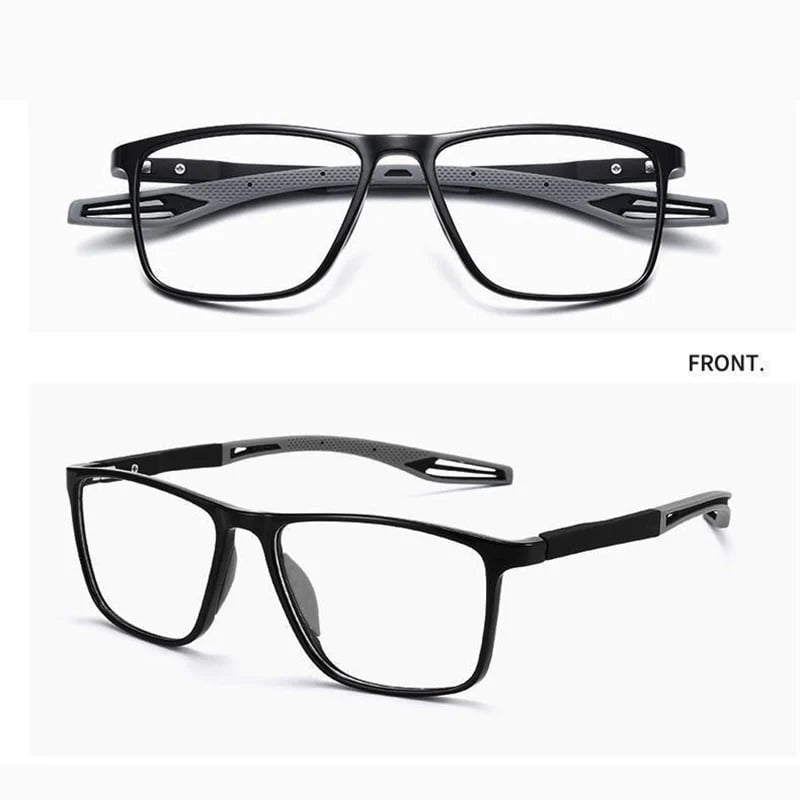 Progressive Glasses Photochromic Blue Light Lenses Titanium Frame