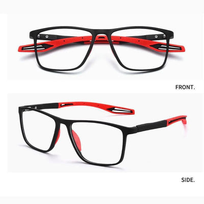 Progressive Glasses Photochromic Blue Light Lenses Titanium Frame
