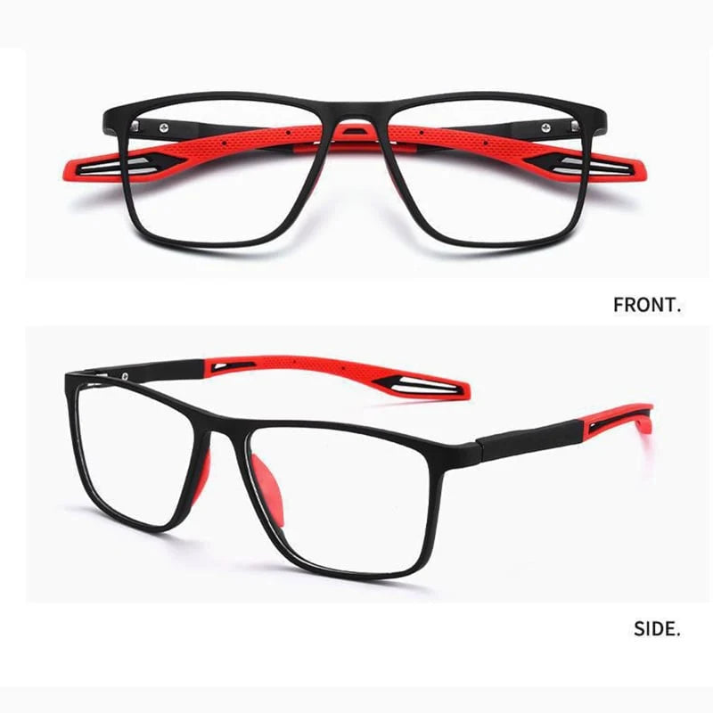 Progressive Glasses Photochromic Blue Light Lenses Titanium Frame