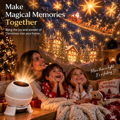 Projection Night Light USB-Powered Wall & Ceiling Scenes
