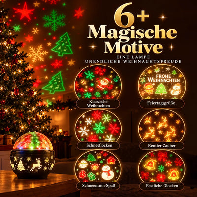 Projector Lamp Christmas Tree Design Light Projection