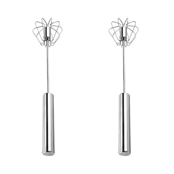 Push Whisk Stainless Steel Battery-Free