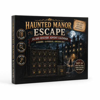 Puzzle Advent Calendar 24-Day Escape Room Puzzles Six Themes