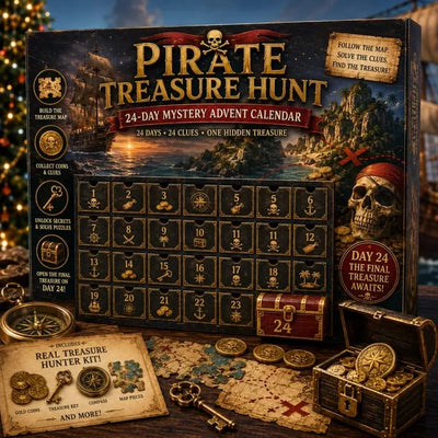 Puzzle Advent Calendar 24-Day Screen-Free Mystery Adventure
