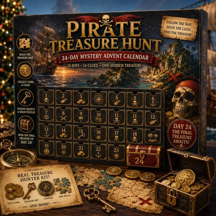 Puzzle Advent Calendar 24-Day Screen-Free Mystery Adventure