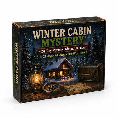 Puzzle Advent Calendar 24 Days Escape Room Challenges 6 Themes