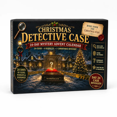 Puzzle Advent Calendar 24 Days Escape Room Challenges 6 Themes