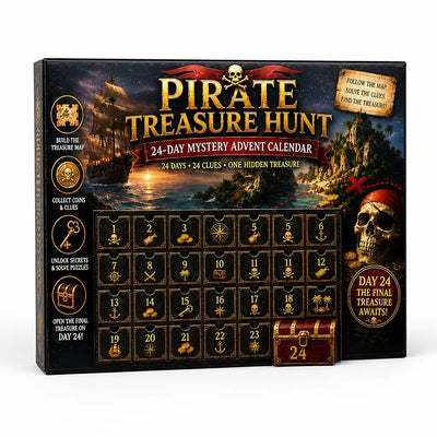 Puzzle Advent Calendar 24 Days Escape Room Challenges 6 Themes