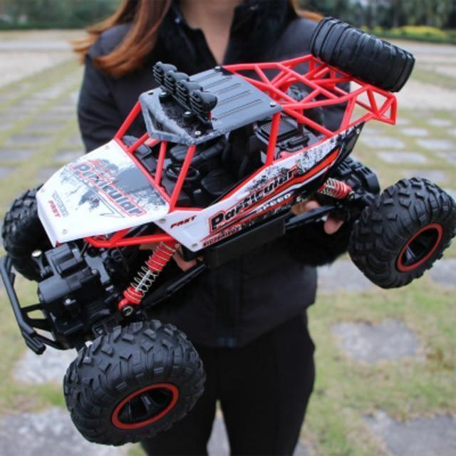 RC Monster Truck All-Wheel Drive & Sprung Suspension