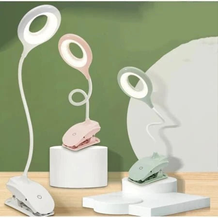 Reading Lamp Clip-On Dimmable Adjustable Neck USB-Powered