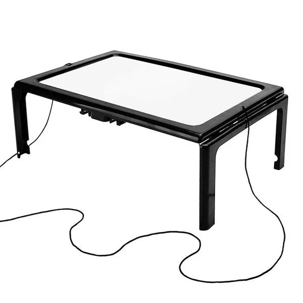 Reading Magnifier Hands-Free 3x Magnification Built-In LED