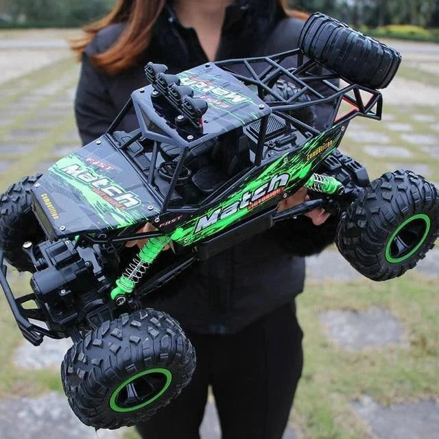 Remote Control Monster Truck 4x4 Off-Road Shock-Absorbing Suspension