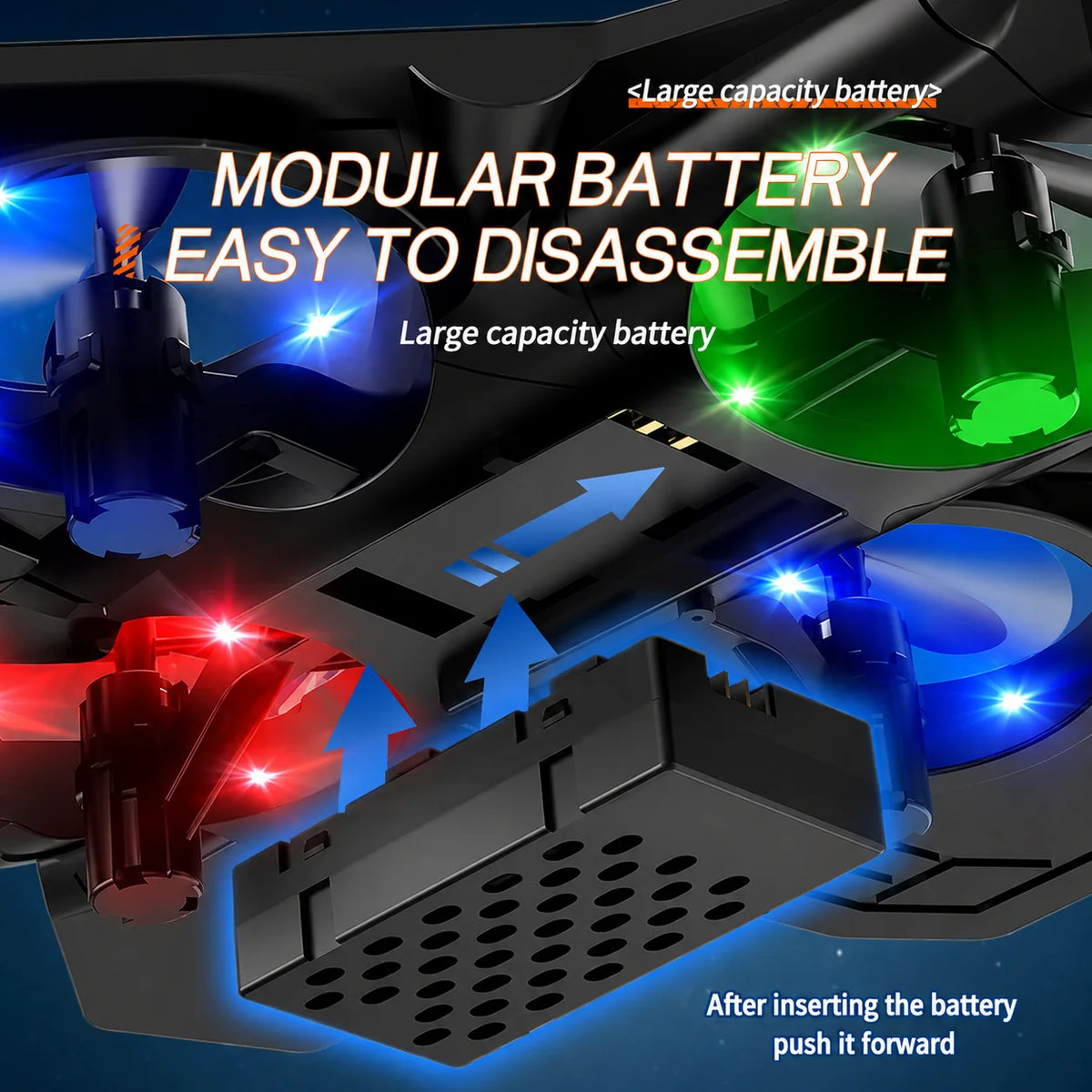 Remote-Controlled Jet Beginner-Friendly 360° Stunt & LED Lights