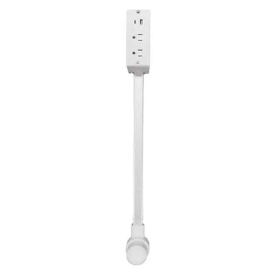 Retractable Power Outlet 30 Inch Cord USB-C Fast Charging