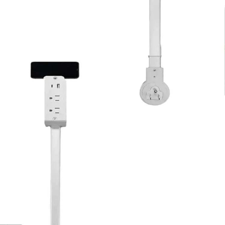 Retractable Power Outlet 30 Inch Cord USB-C Fast Charging