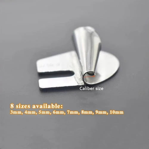 Rolled Hem Foot Stainless Steel Multiple Curl Widths
