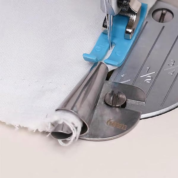 Rolled Hem Foot Stainless Steel Multiple Curl Widths