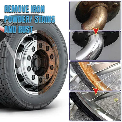Rust Remover Spray Wheels & Paint Dissolves Brake Dust