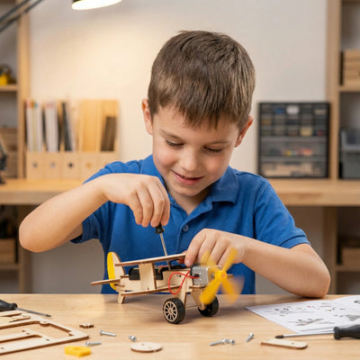 STEM Building Kit Snap-Together Hands-On Engineering Models