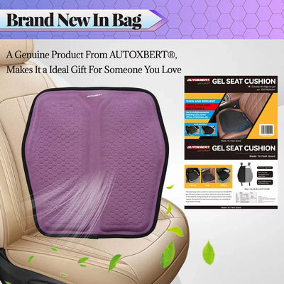 Seat Cushion Cooling Gel & Memory Foam Tailbone Cutout