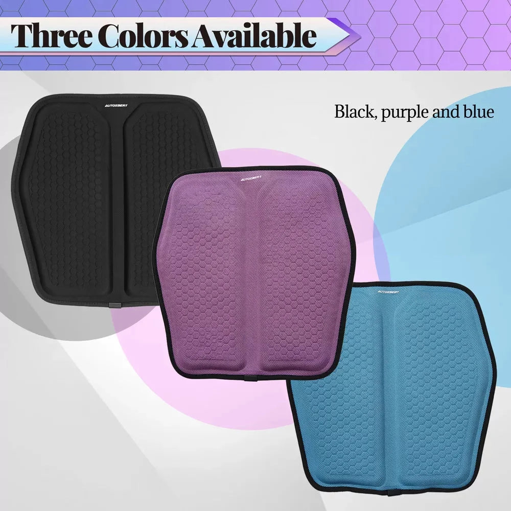 Seat Cushion Cooling Gel & Memory Foam Tailbone Cutout