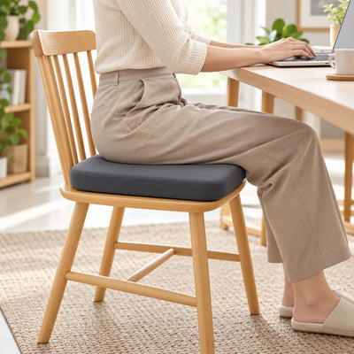 Seat Cushion Memory Foam Tailbone Pressure Relief