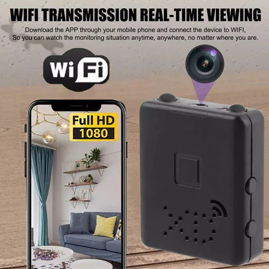 Security Camera Compact WiFi HD Video & Clear Audio