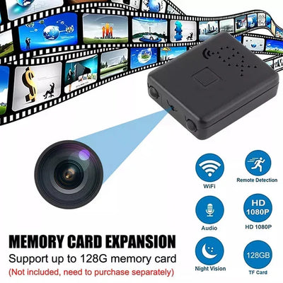 Security Camera Compact WiFi HD Video & Clear Audio