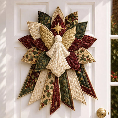 Sewing Kit Christmas Door Hanging Quilted Beginner-Friendly