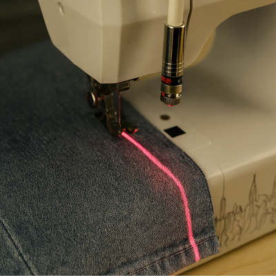Sewing Laser Guide Dot Line & Cross Magnetic Base