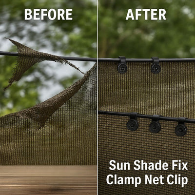 Shade Clips Spring-Loaded Weather-Resistant Grip