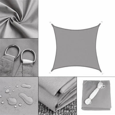 Shade Sail Rectangular UV-Resistant Tear-Resistant