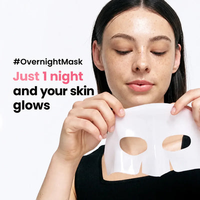 Sheet Mask Organic Collagen Hyaluronic Acid Niacinamide