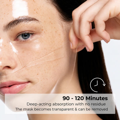 Sheet Mask Organic Collagen Hyaluronic Acid Niacinamide