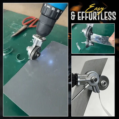 Sheet Metal Cutter Drill Attachment Standard Chuck Fit