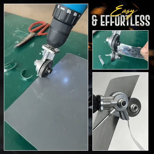 Sheet Metal Cutter Drill Attachment Standard Chuck Fit