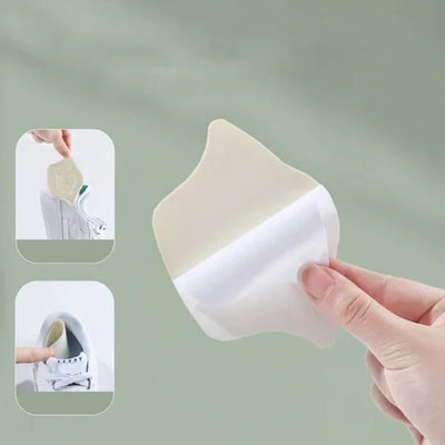 Shoe Heel Grips Cushioned Contoured Non-Damaging Adhesive