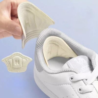 Shoe Heel Grips Cushioned Contoured Non-Damaging Adhesive