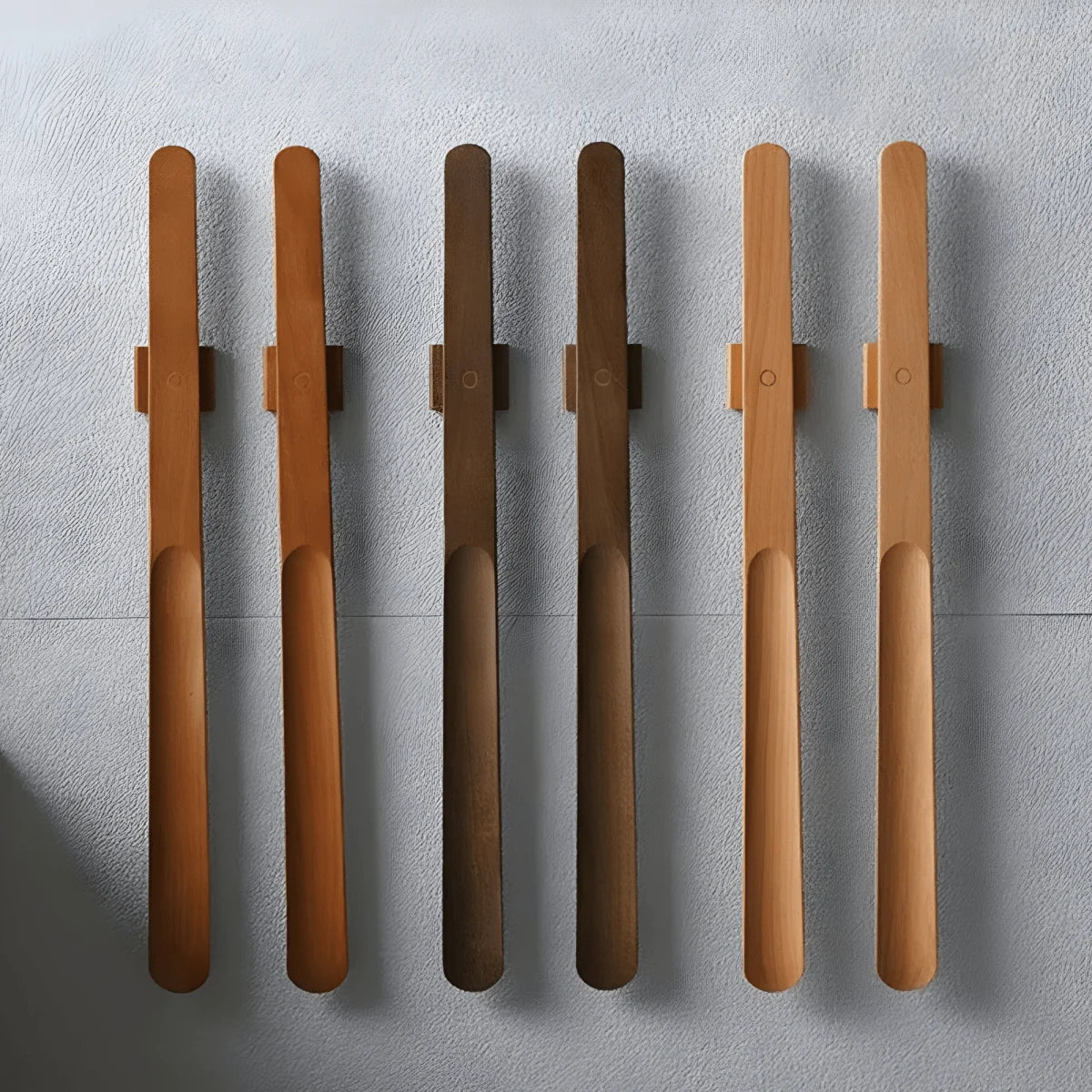 Shoe Horn Extra-Long Solid Walnut Wood With Integrated Magnet