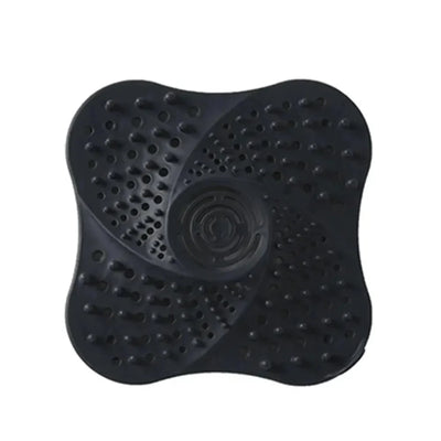 Shower Drain Hair Catcher Spiral Design Suction Cup Base