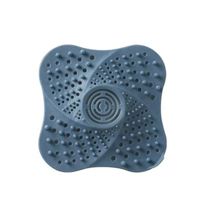 Shower Drain Hair Catcher Spiral Design Suction Cup Base