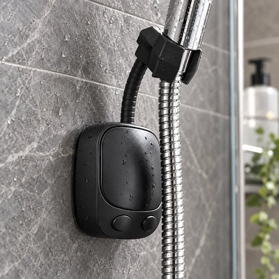 Shower Head Holder 360° Adjustable Adhesive Wall Mount