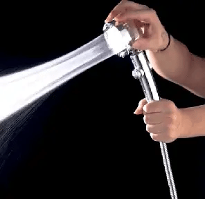 Shower Head Micro Nozzle 360° Rotating On/Off Switch
