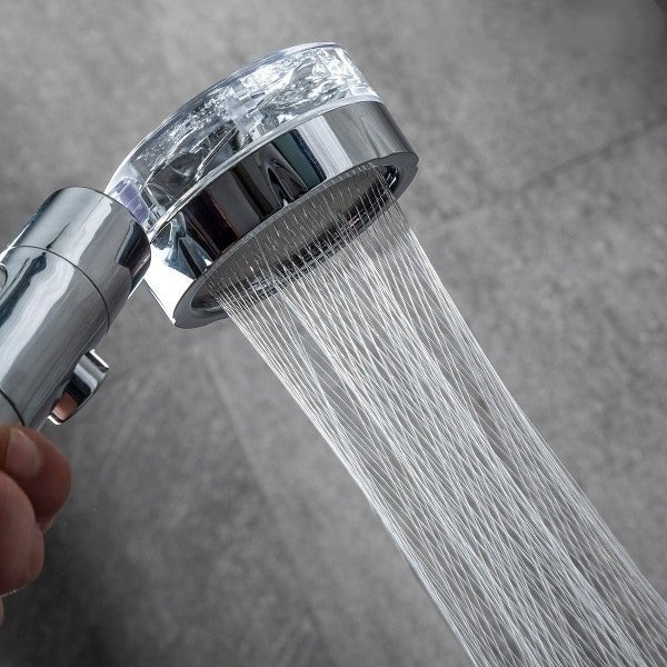 Shower Head Micro Nozzle 360° Rotating On/Off Switch