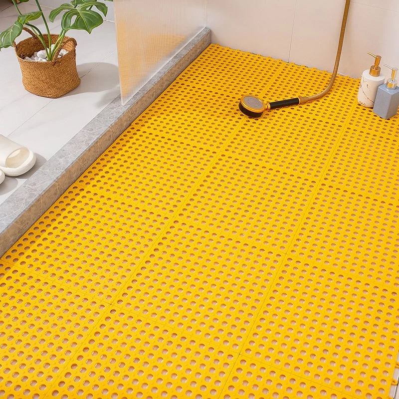 Shower Mat Non-Slip Quick-Drying Soft Plastic