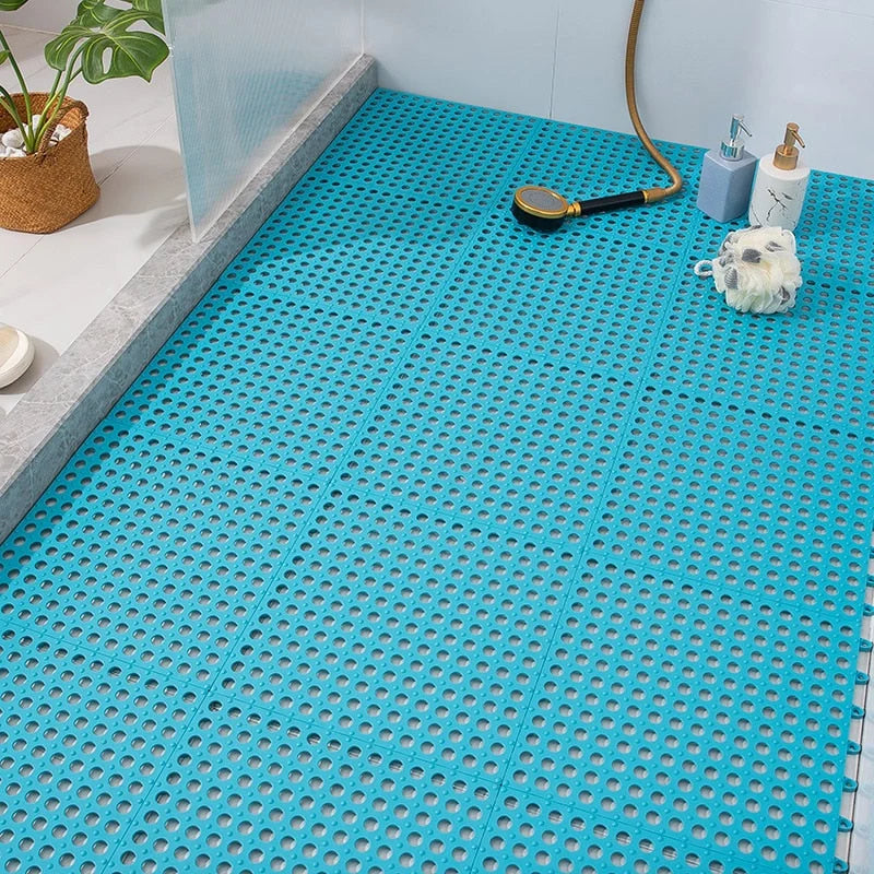 Shower Mat Non-Slip Quick-Drying Soft Plastic