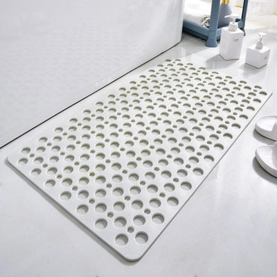 Shower Mat Non-Slip Suction Cups Antibacterial PVC